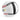 Close up of SKLZ white and black Spin Vision Baseball on white background