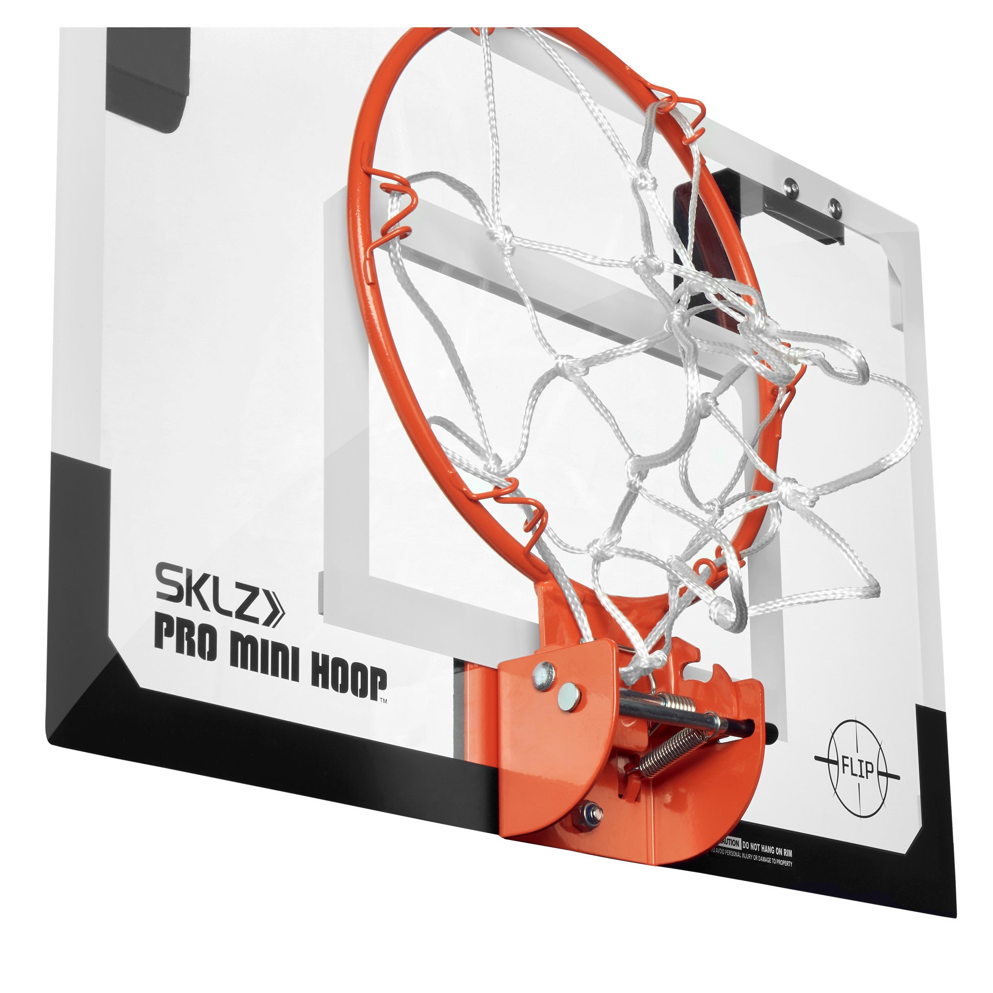 Pro Mini Hoop Flip Over-the-Door Basketball Hoop with Flip-up Rim