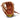 Open baseball glove view with SKLZ Fielding hands youth trainer inserted into glove on white background
