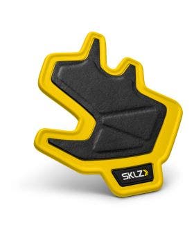 Front angle view of SKLZ Fielding hands youth glove insert on a white background

